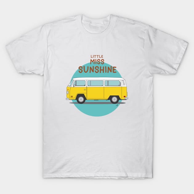 A good movie: little miss sunshine T-Shirt by atizadorgris